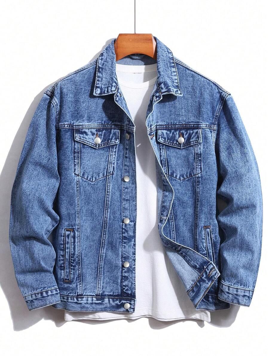 Premium Classic Denim Jacket for Men